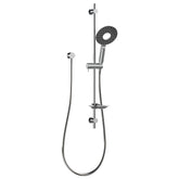 HALO SHOWERS II Single Spray Slide Shower White,Gunmetal,Black